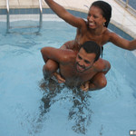 Agatha in 'Brazilian Shark'