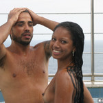 Agatha in 'Brazilian Shark'