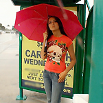 Angelyca in 'Rainy Day Lay'