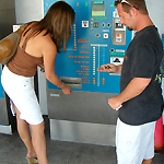 April in 'Tri Railing'