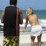 Arianne in 'Poolside Rubdown'