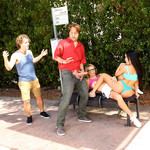 Blake Eden in 'Bus Stop Lust'