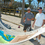 Devon in 'Hammock Hottie'