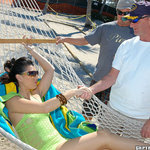 Devon in 'Hammock Hottie'