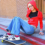 Emma Mae in 'Skate Chick Lick'