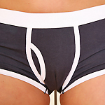 Szilvia Lauren in 'Double Dimepiece'