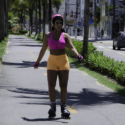 Booty on skates