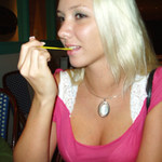 Claudia in 'Platinum Stunners'