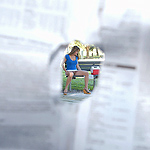 Kira in 'Cool Breeze'