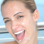 Lillian in 'Cum On Line'