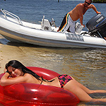 Shyra Sheer in 'Sex Aground'