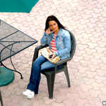 Zandra in 'Shaken Not Stirred'